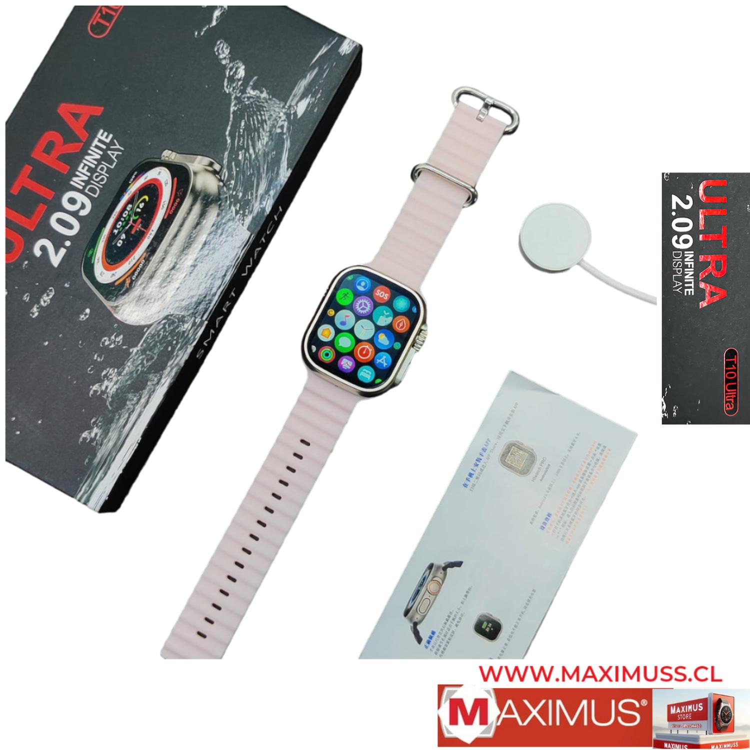 SMARTWATCH HIWATCHPRO T10 NEGRO ULTRA INTELIGENTE REALIZA LLAMADAS - 8