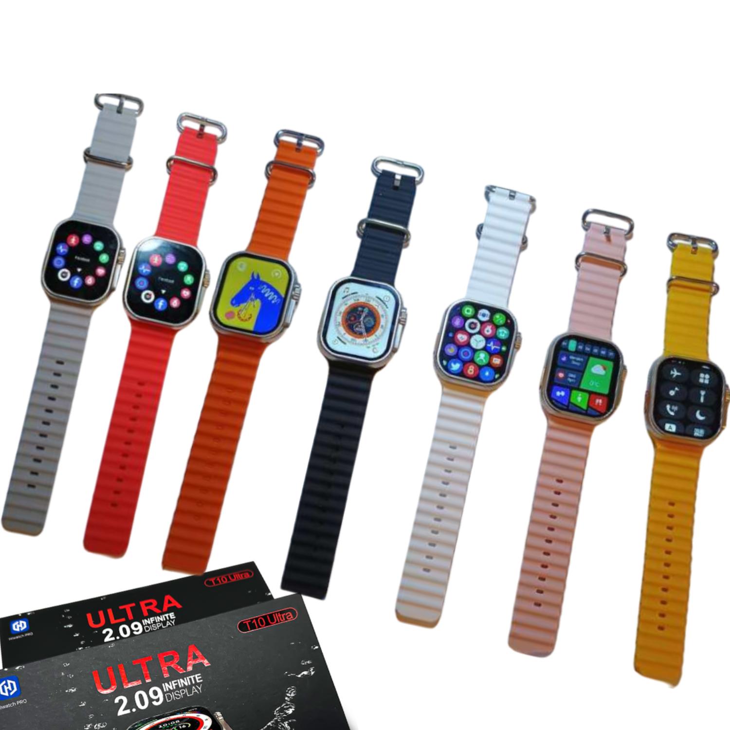 SMARTWATCH HIWATCHPRO T10 ULTRA INTELIGENTE REALIZA LLAMADAS TAMAÑO L - 2