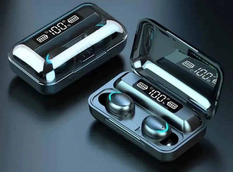 AUDÍFONOS MAXIMUS STORE F9-5 + BANCO BATERÍA 2.000MAH BLUETOOTH NEGRO - 5