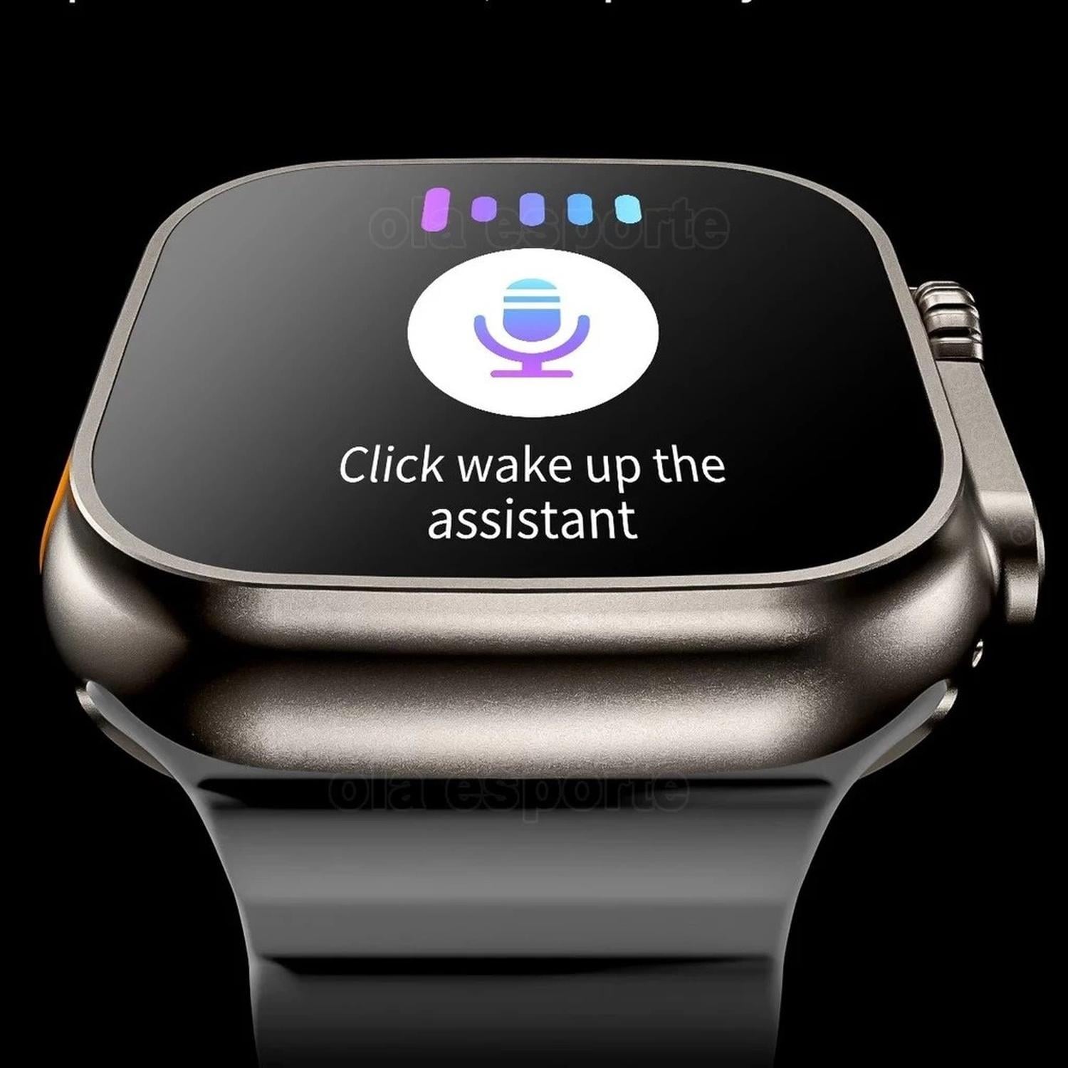 SMARTWATCH HIWATCHPRO T10 ULTRA GRIS INTELIGENTE REALIZA RECIBE LLAMADAS 2024 - 5