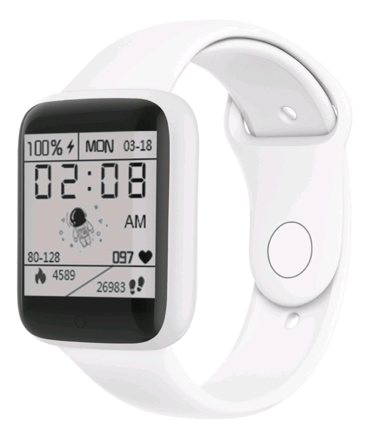RELOJ D20 INTELIGENTE SMARTWATCH BLANCO - 2
