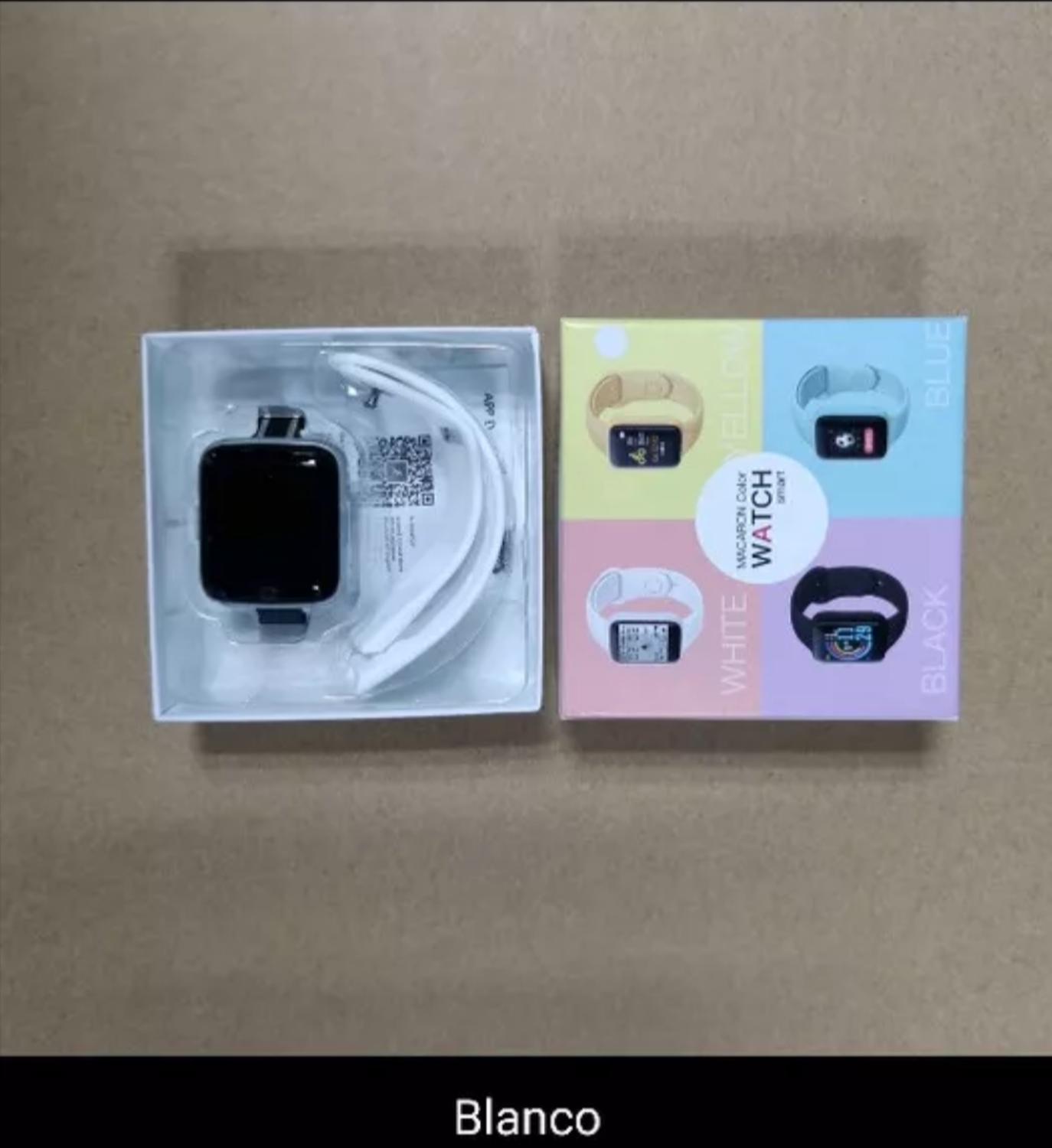 RELOJ D20 INTELIGENTE SMARTWATCH BLANCO 2024 - 6