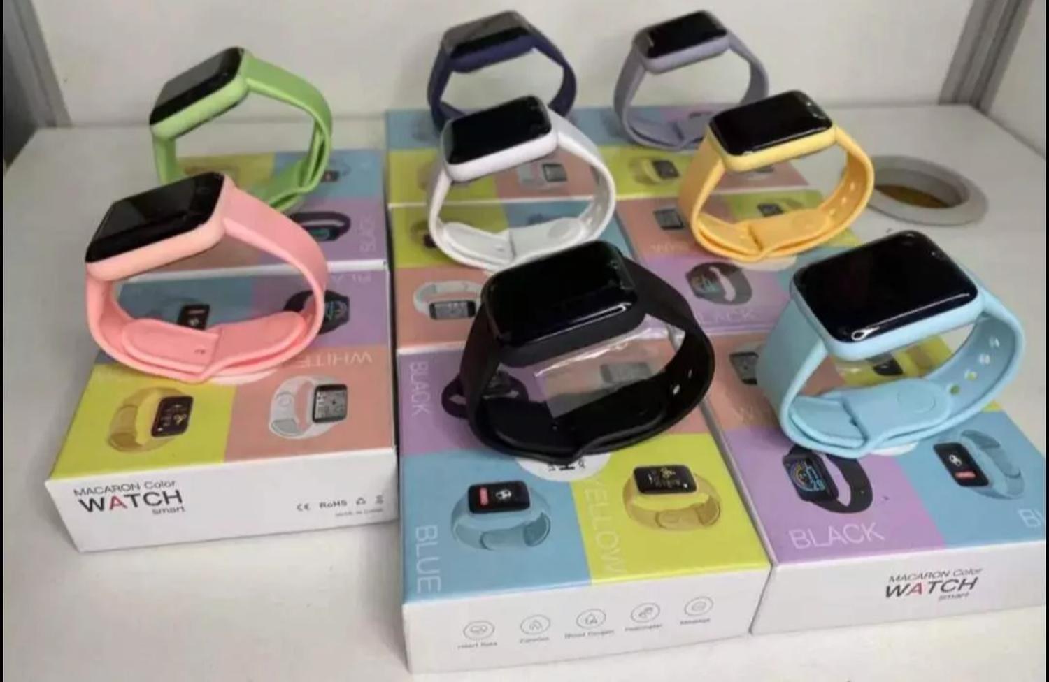 RELOJ D20 INTELIGENTE SMARTWATCH CELESTE 2024 - 4