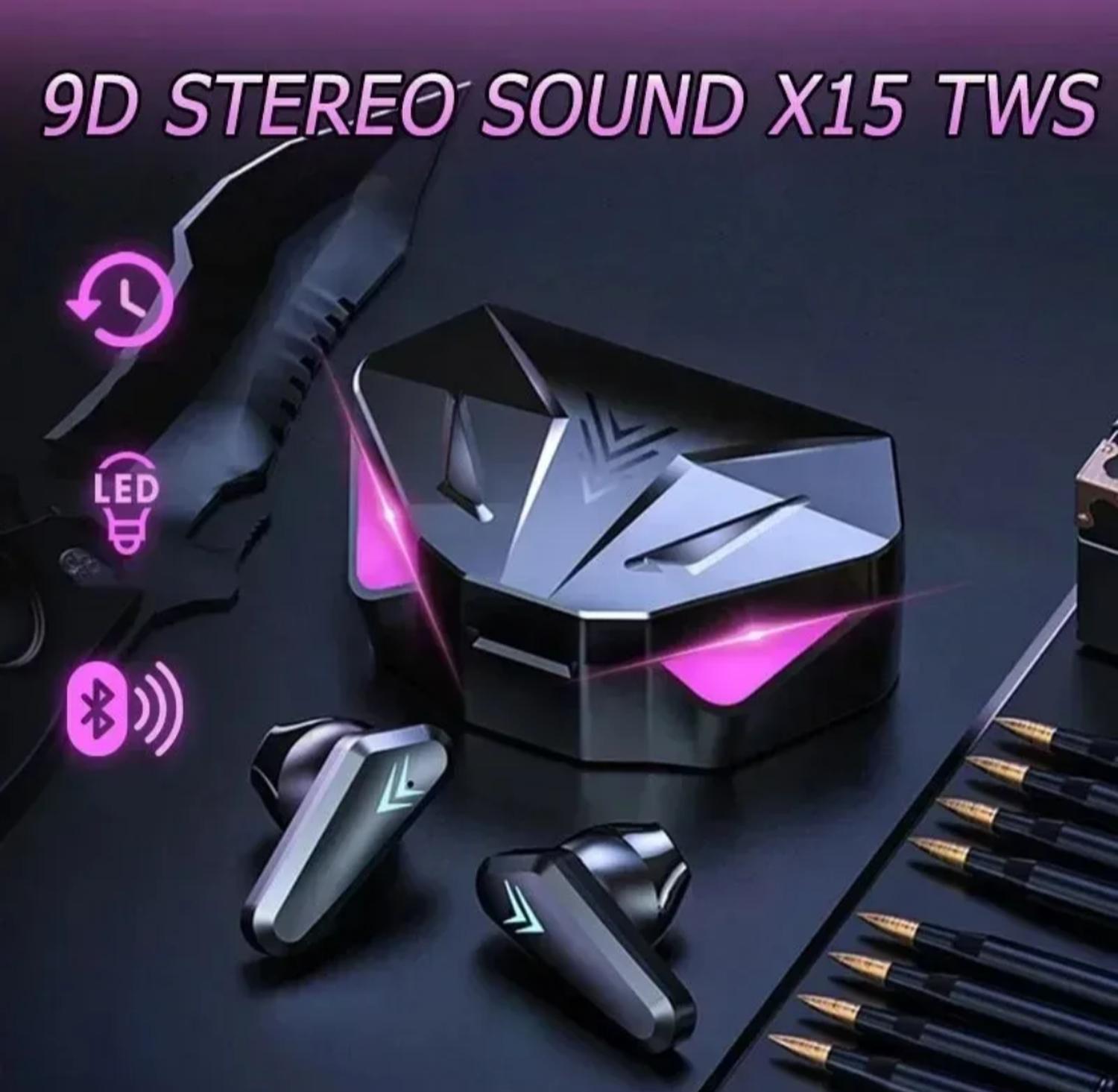 AUDÍFONOS X15 GAMER INALÁMBRICOS Y MICROFONO - 6