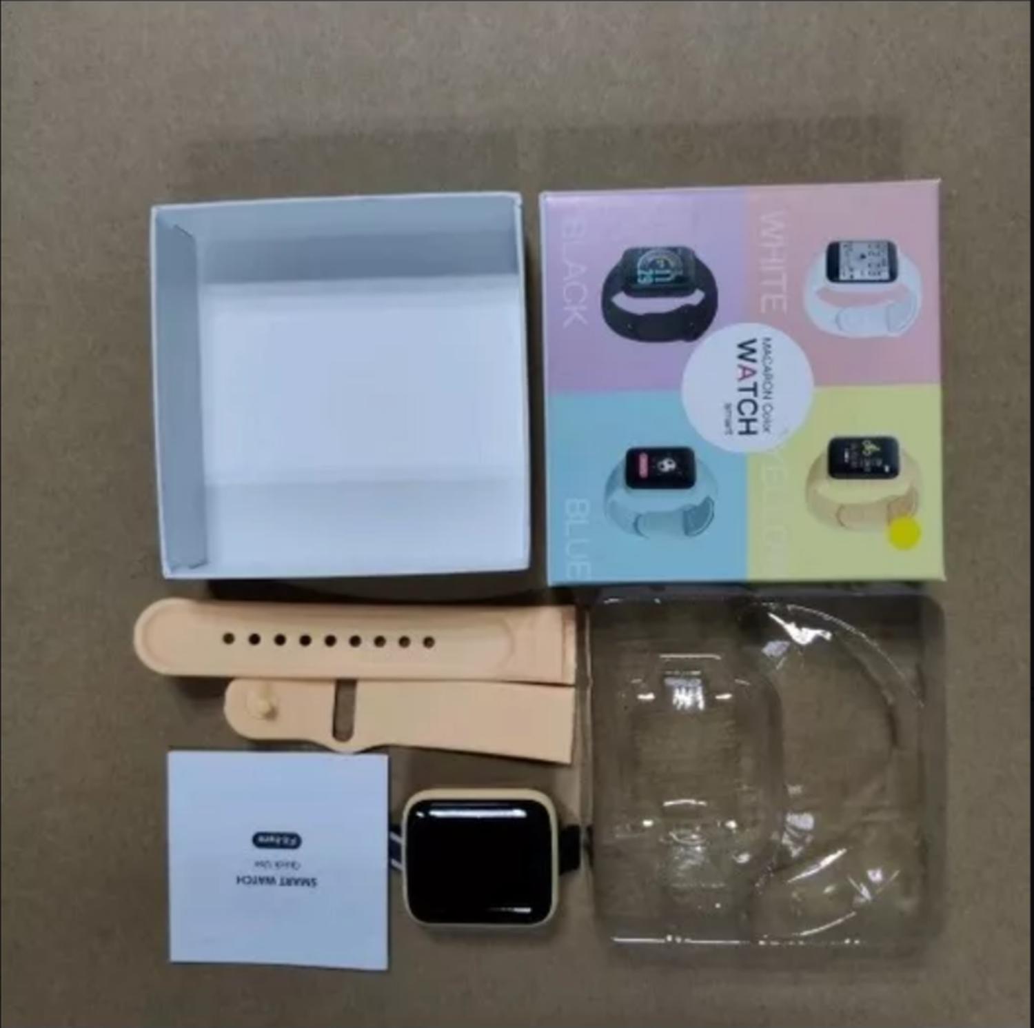 RELOJ D20 INTELIGENTE SMARTWATCH AMARILLO 2024 - 6