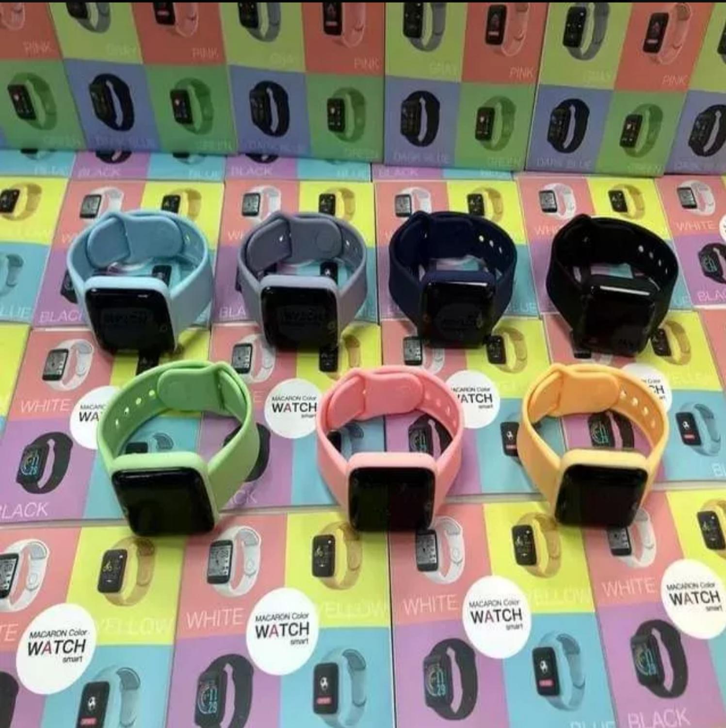 RELOJ D20 INTELIGENTE SMARTWATCH AMARILLO 2024 - 9