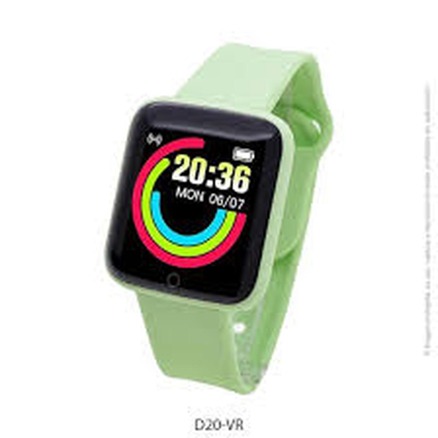 RELOJ D20 INTELIGENTE SMARTWATCH VERDE 2024 - 2