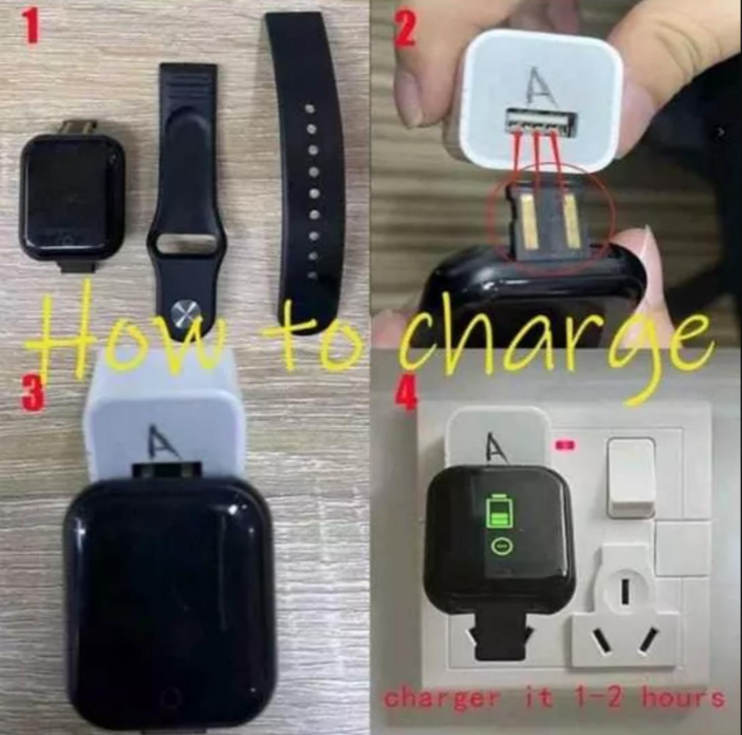 RELOJ D20 INTELIGENTE SMARTWATCH GRIS 2024 - 4
