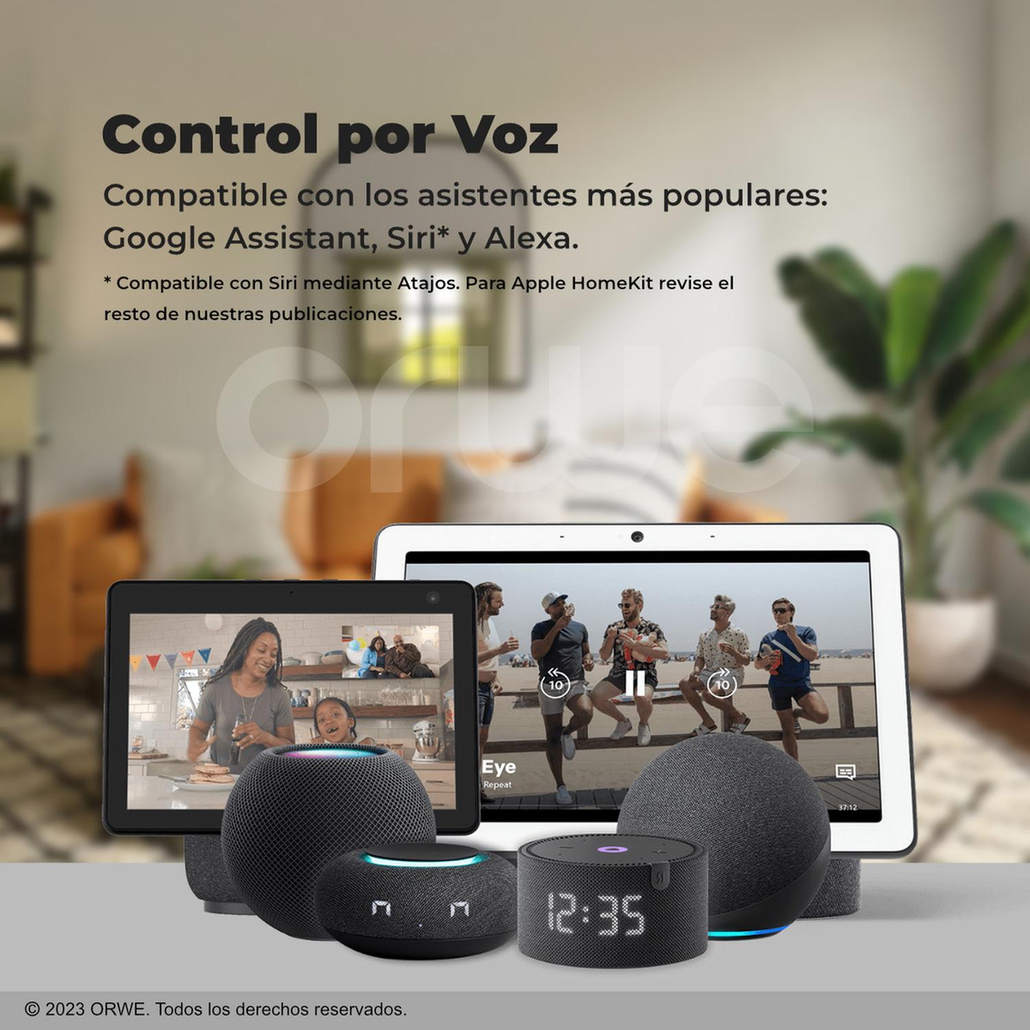 INTERRUPTOR INTELIGENTE WIFI BLANCO - 5