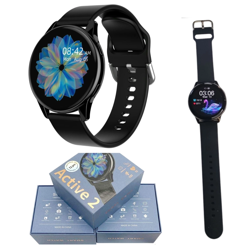 RELOJ INTELIGENTE SMARTWATCH T2 PRO MAX ACTIVE 2025 EN COLOR NEGRO - 9