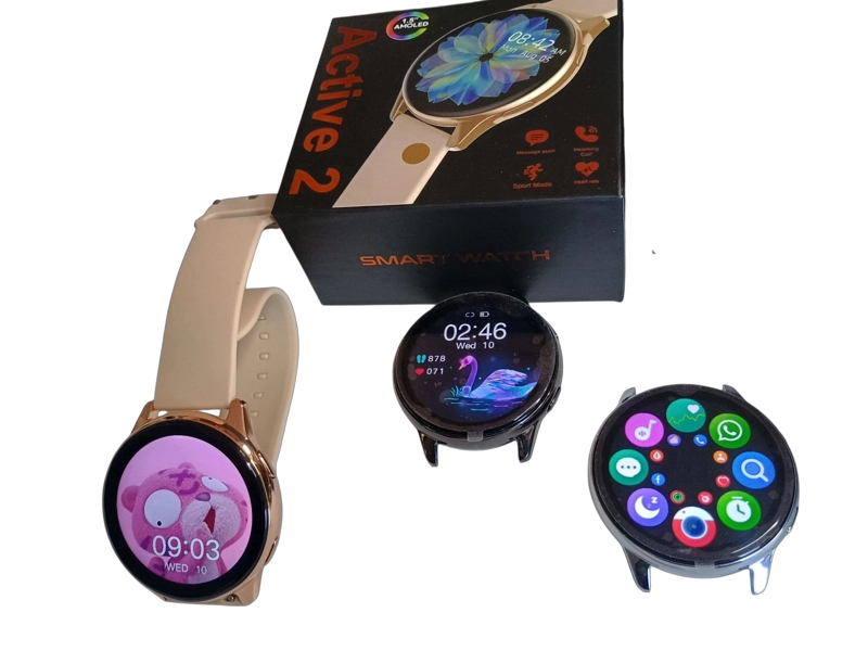 RELOJ  INTELIGENTE SMARTWATCH T2 PRO ACTIVE ORO - 3