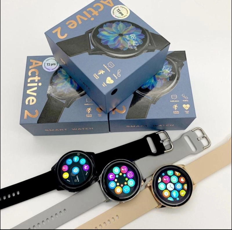 RELOJ INTELIGENTE SMARTWATCH T2 PRO ACTIVE GRIS 2025 - 4