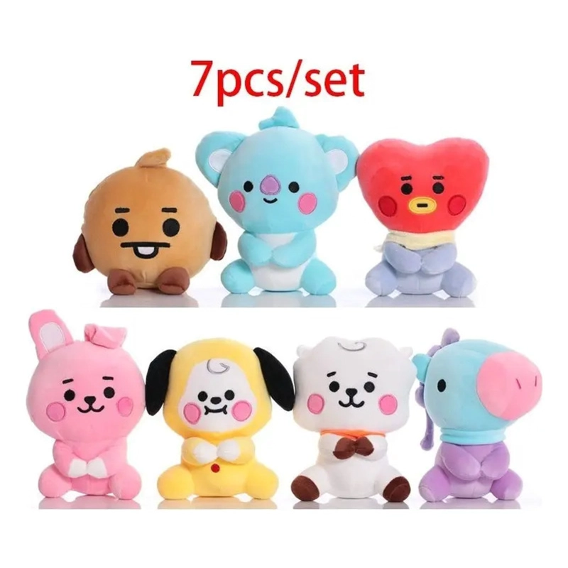 PELUCHE KPOP BTS. BT21 GENE RICA KPOP BTS. BT21 MOCHILAS FIX - 1