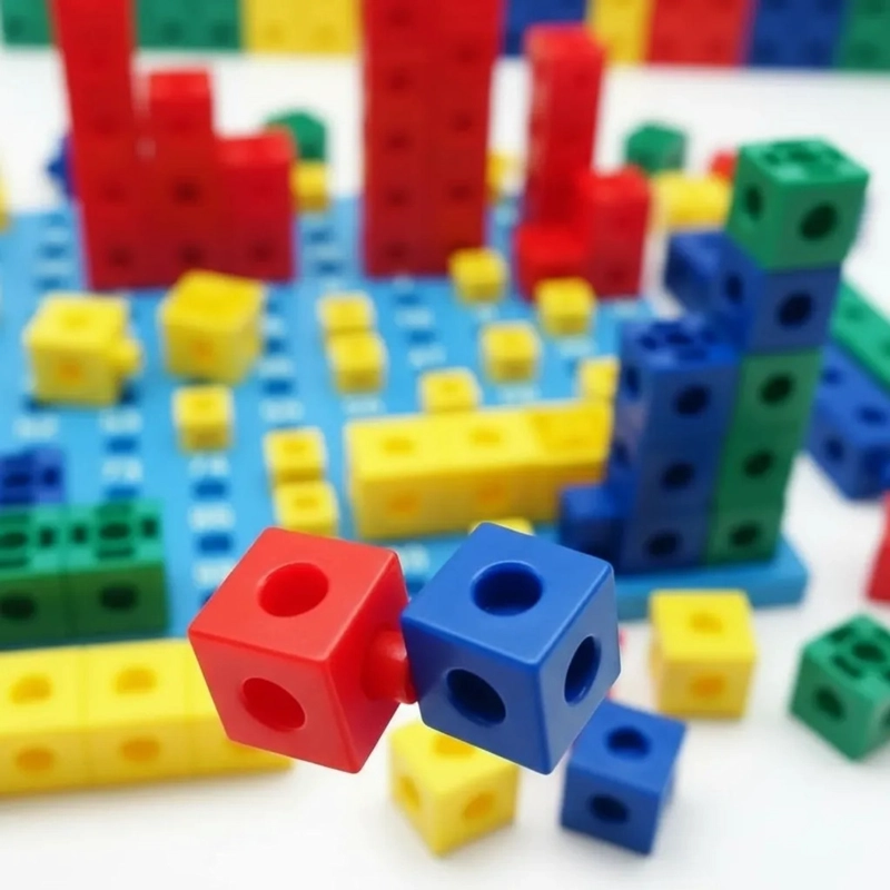 NUEVOS BLOQUES SINGAPUR CUBOS MATEMATICOS CON BASE - 5