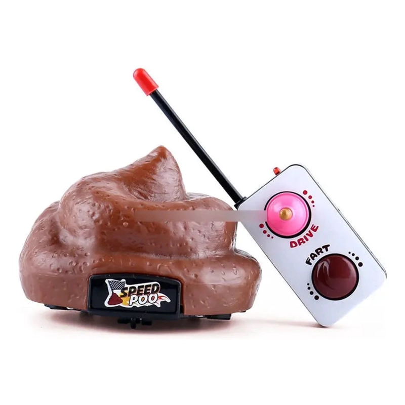 SPEED POO AUTO CONTROL REMOTO CON SONIDO REGALO NOVEDAD - 3