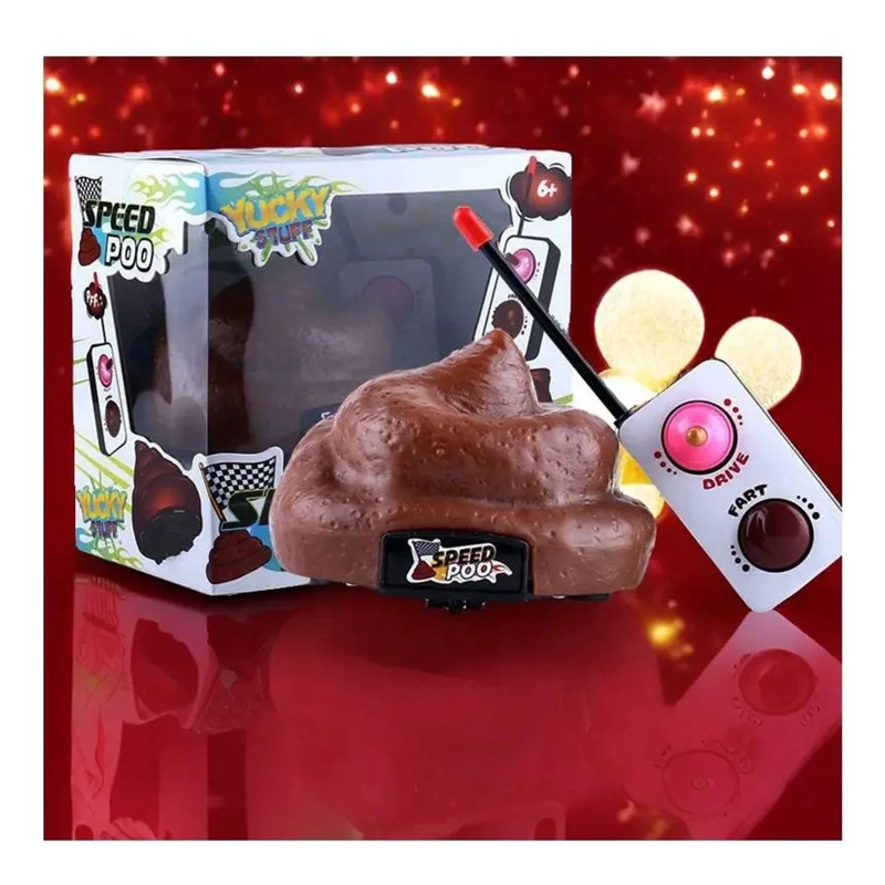 SPEED POO AUTO CONTROL REMOTO CON SONIDO REGALO NOVEDAD - 4