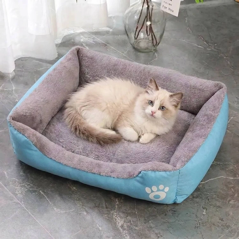 CAMA PARA PERRO O GATO RAZAS PEQUEÑAS ERGONOMICA ANTIESTRES - 4