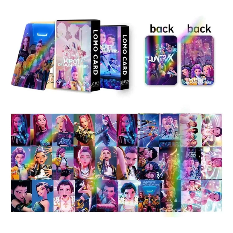 GUERRERAS K-POP HUNTRIX JUEGO DE CARTAS 92 PIEZAS - 5