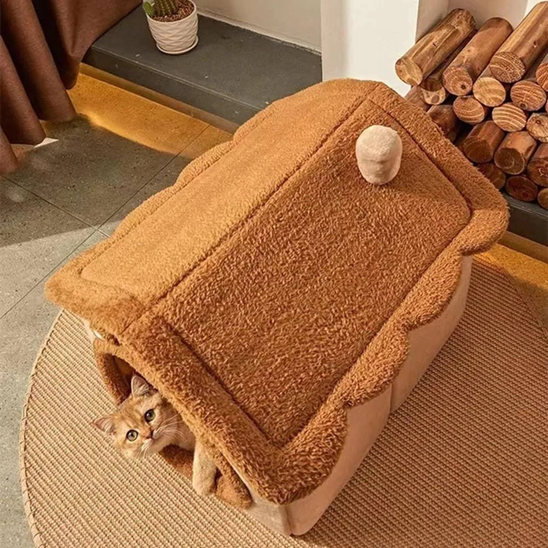 CASITA PARA PERRITOS O GATITOS CASA PARA MASCOTAS - 7