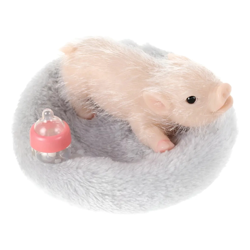 BEBE  CERDITO REBORN SILICONA MASCOTA REALISTA TIK TOK - 2