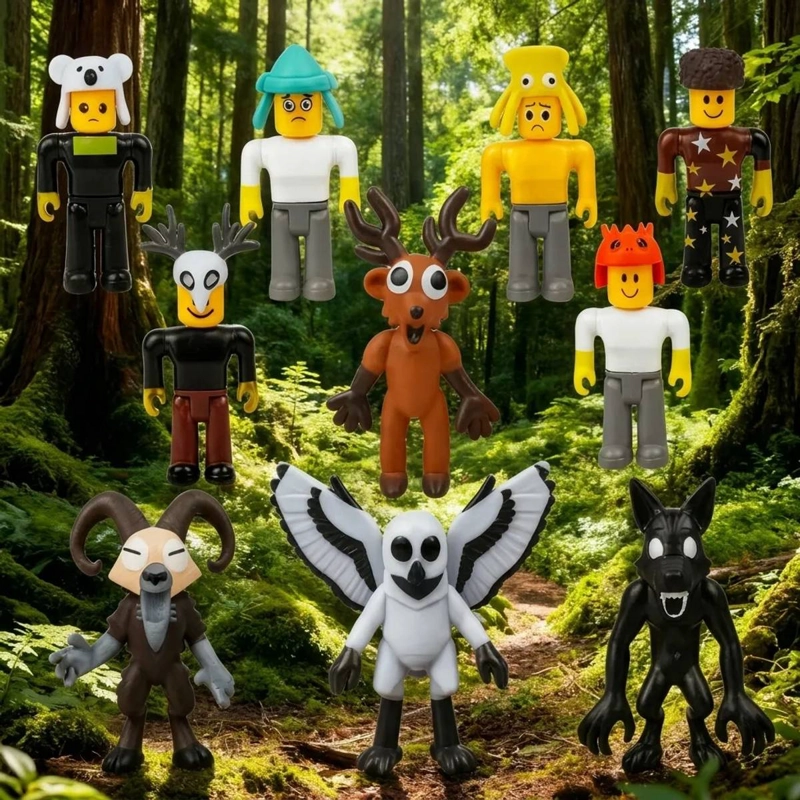 SET DE FIGURAS 99 NOCHES EN EL BOSQUE ROBLOX COLECCION - 1