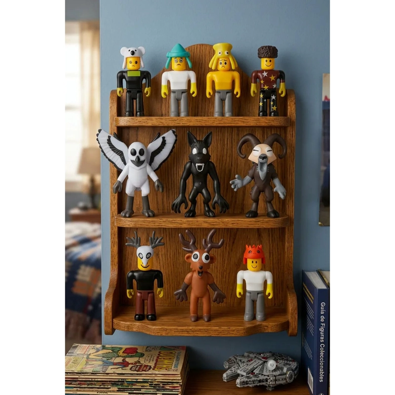 SET DE FIGURAS 99 NOCHES EN EL BOSQUE ROBLOX COLECCION - 4