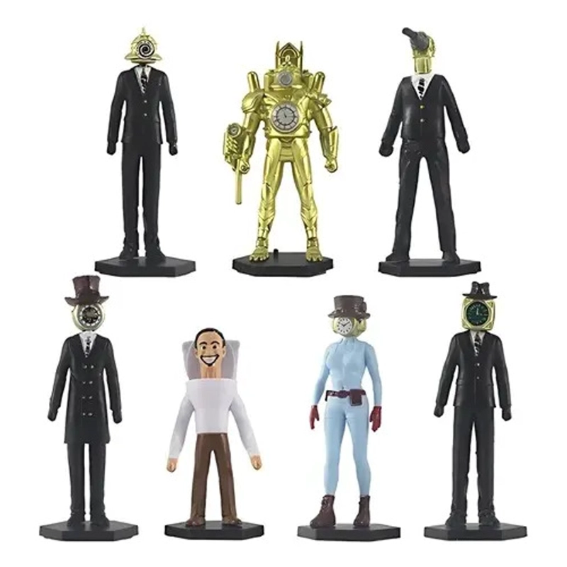 FIGURAS SKIBIDI TOILET MULTIVERSE CLOCK WOMAN - 2