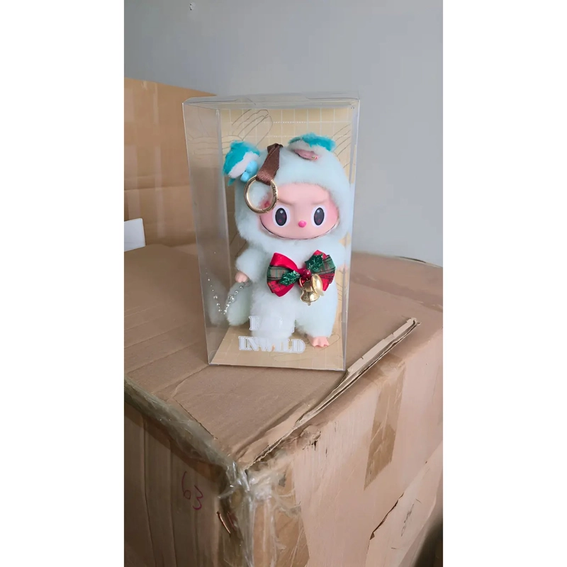 PELUCHE LABUBU CELESTE EN CAJA REGALO NOVEDAD - 1