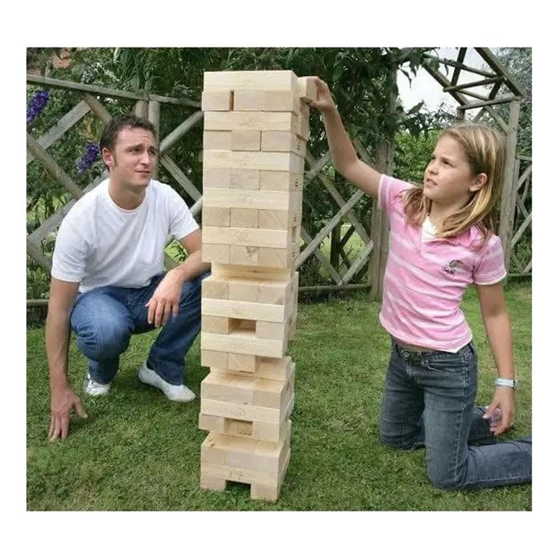 JUEGO DE MESA JENGA GRANDE XL EN CAJA + BOLSO DE REGALO - 2