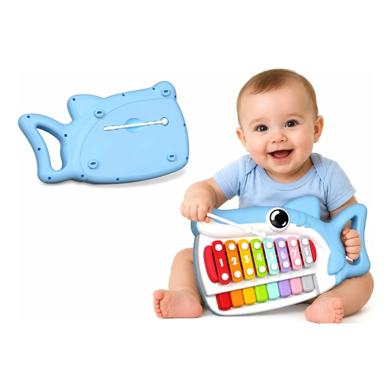 PIANO BEBE XILOFONO INFANTIL PARA NIÑOS DIDACTICO MUSICAL - 3