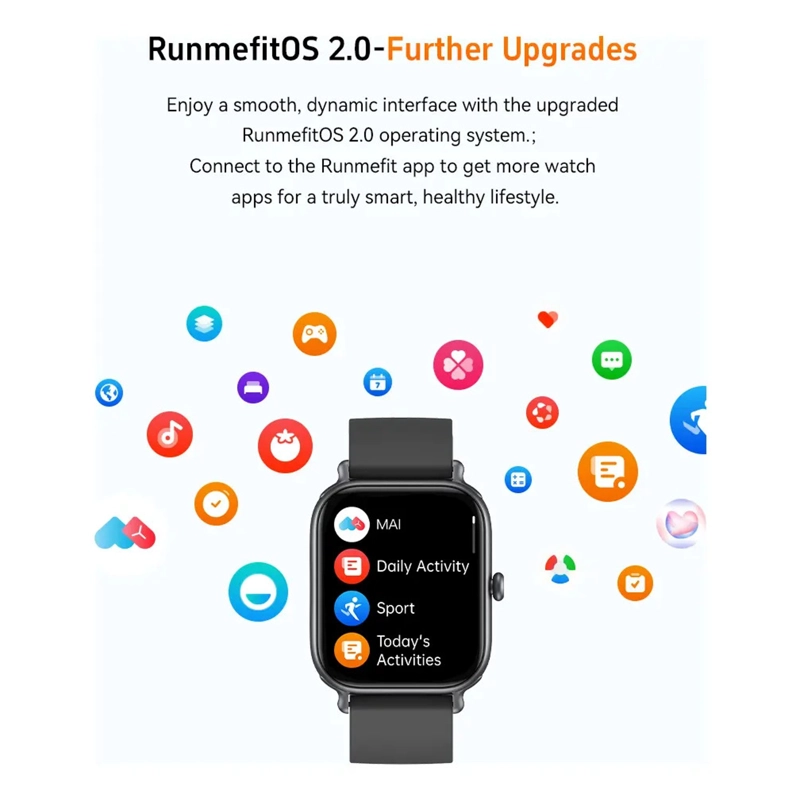SMARTWATCH FEEL THE POWER MUJER 100+ FUNCIONES SPORT/HEALTH - 6