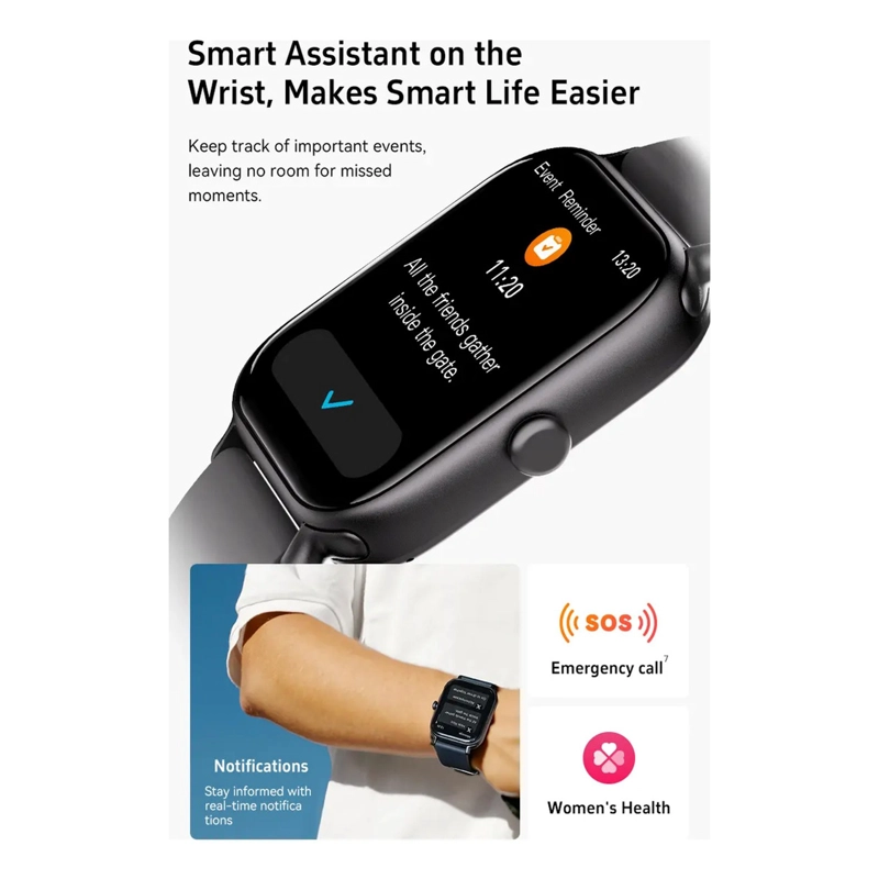 SMARTWATCH FEEL THE POWER MUJER 100+ FUNCIONES SPORT/HEALTH - 7