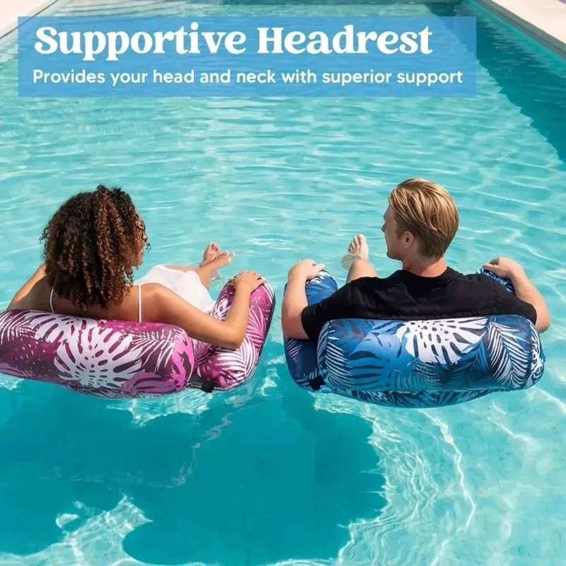 SILLA INFLABLE PARA PISCINA FLOTANTE PREMIUM - 5