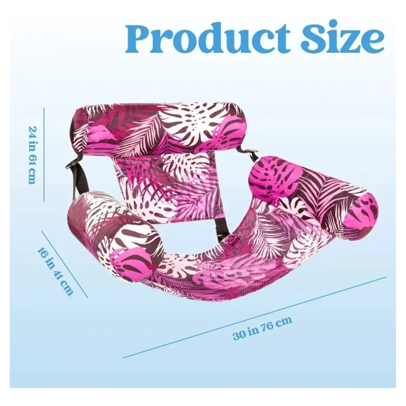 SILLA INFLABLE PARA PISCINA FLOTANTE PREMIUM - 7