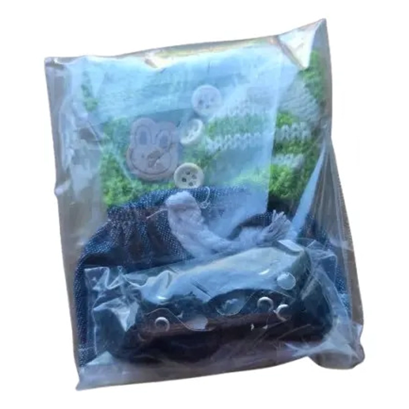 SET DE ROPA LABUBU ACCESORIOS 3 PIEZAS VERDE - 3