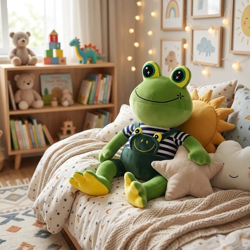 RHENNE PELUCHE LA RANA DE LARA CAMPOS - 1