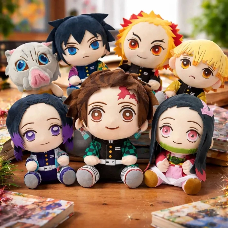 PELUCHE DEMON SLAYER TANJIRO SHINOBU CALIDAD SUPERIOR 1 PC - 1