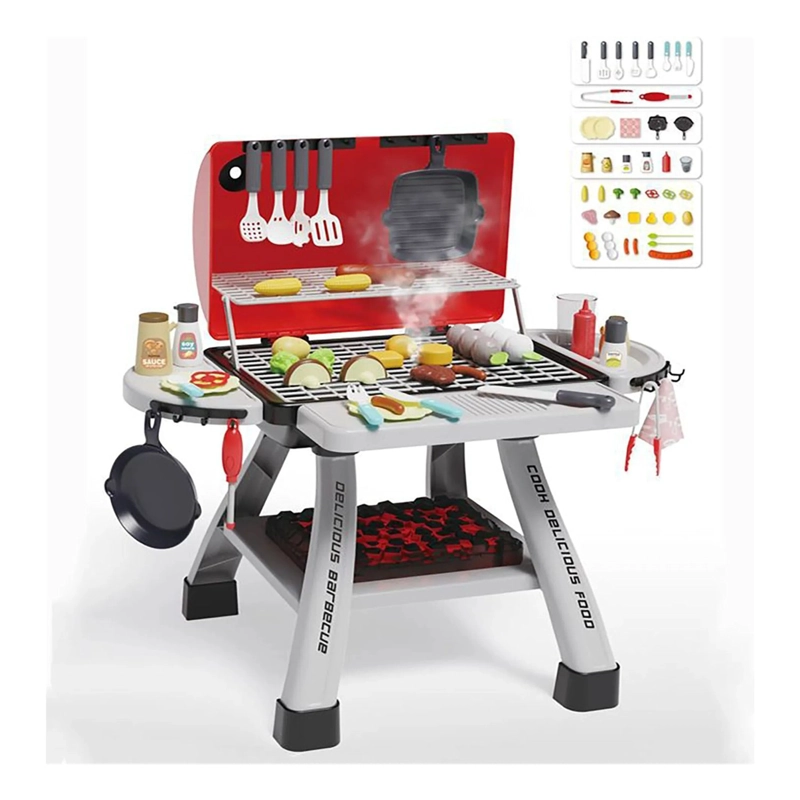 PARRILLA JUGUETE PARA NIÑOS SET DE ASADO INFANTIL - 2
