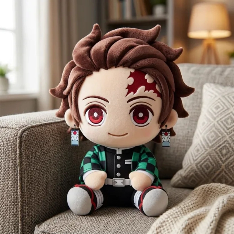 PELUCHE DEMON SLAYER TANJIRO SHINOBU CALIDAD SUPERIOR 1 PC - 4