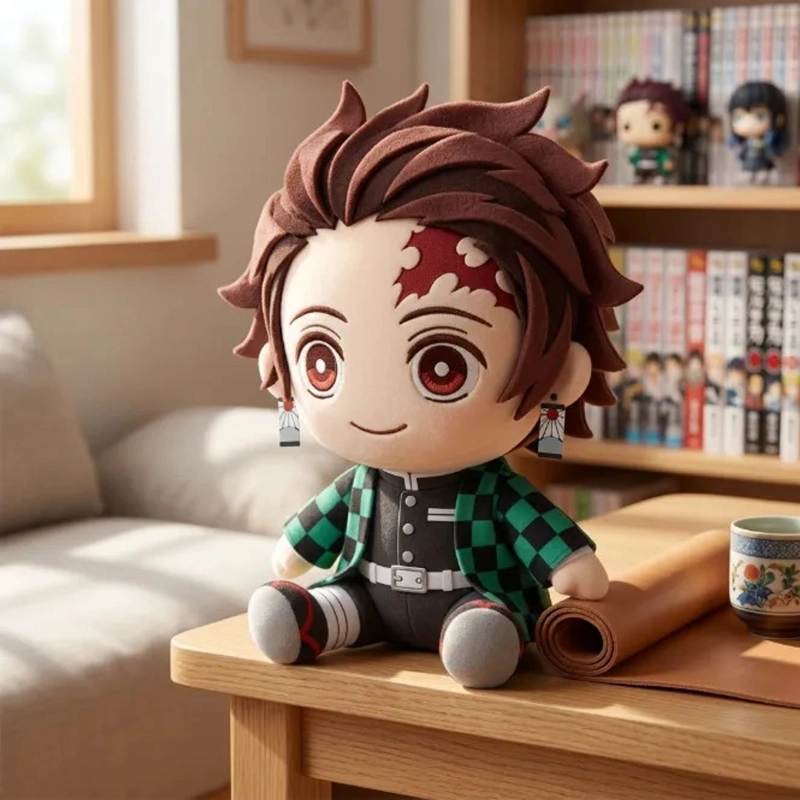 PELUCHE DEMON SLAYER TANJIRO SHINOBU CALIDAD SUPERIOR 1 PC - 6