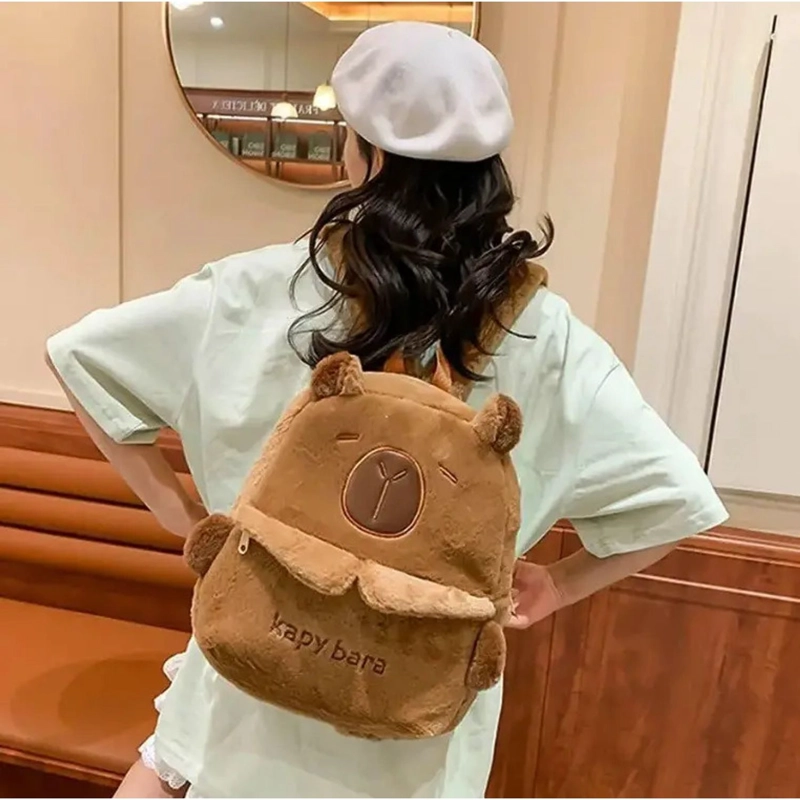 CAPYBARA MOCHILA CAPIBARA KAWAII REGALO NOVEDAD - 5