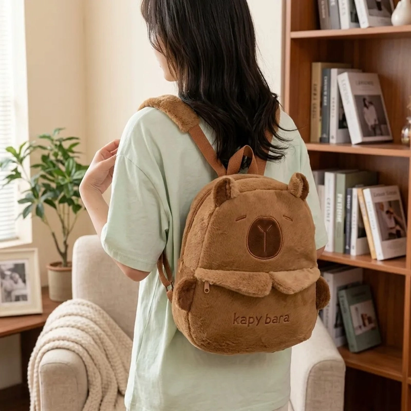 CAPYBARA MOCHILA CAPIBARA KAWAII REGALO NOVEDAD - 6