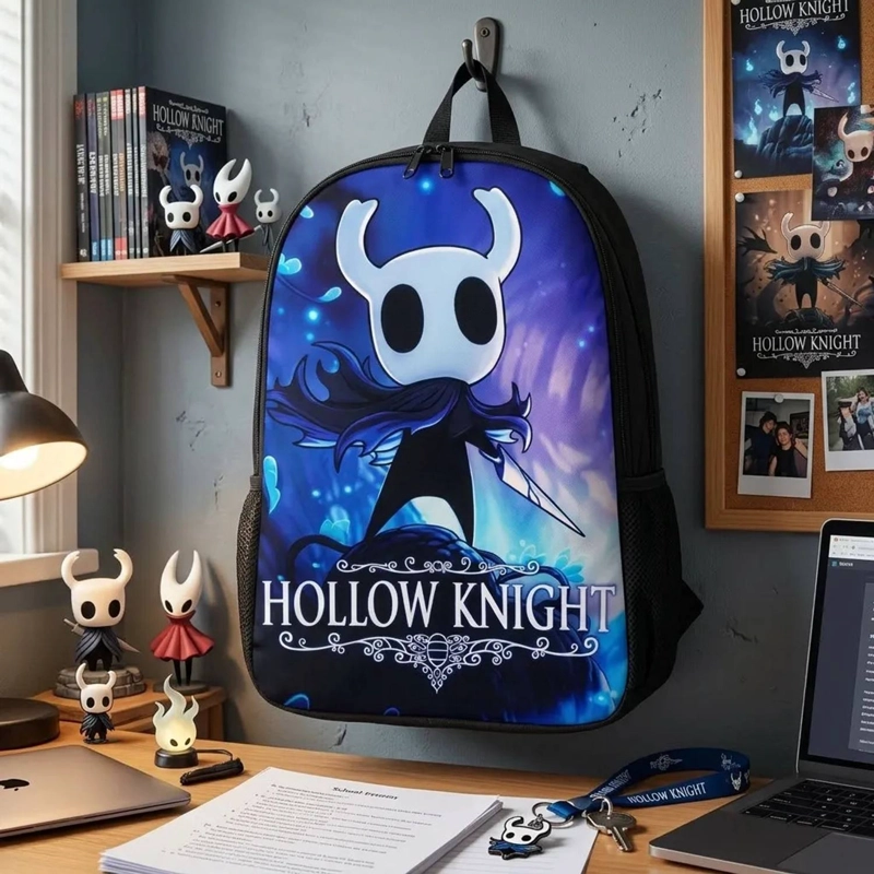 MOCHILA HOLLOW KNIGHT GRAN CALIDAD - 2
