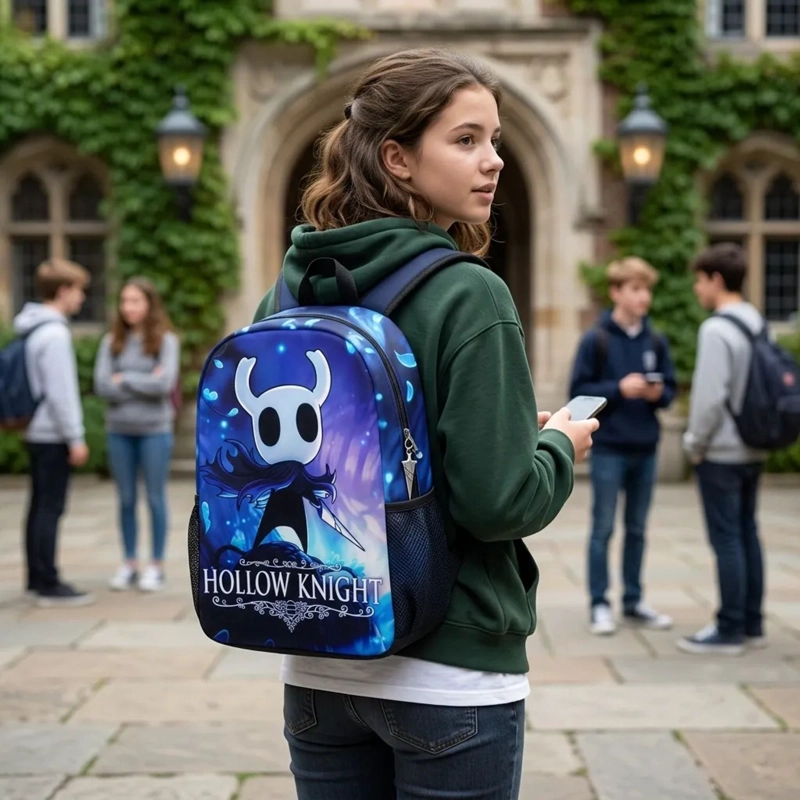 MOCHILA HOLLOW KNIGHT GRAN CALIDAD - 6