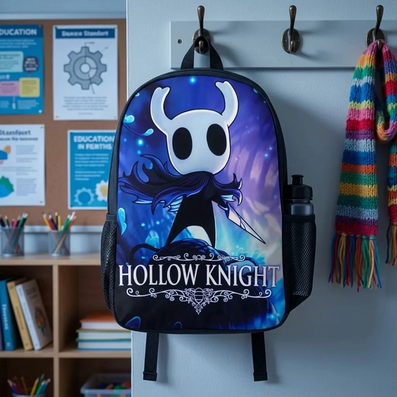 MOCHILA HOLLOW KNIGHT GRAN CALIDAD - 7