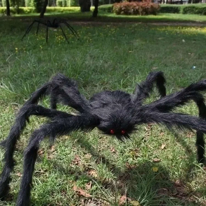 ARAÑA ADORNO HALLOWEEN GRAN TAMAÑO 150CM - 4
