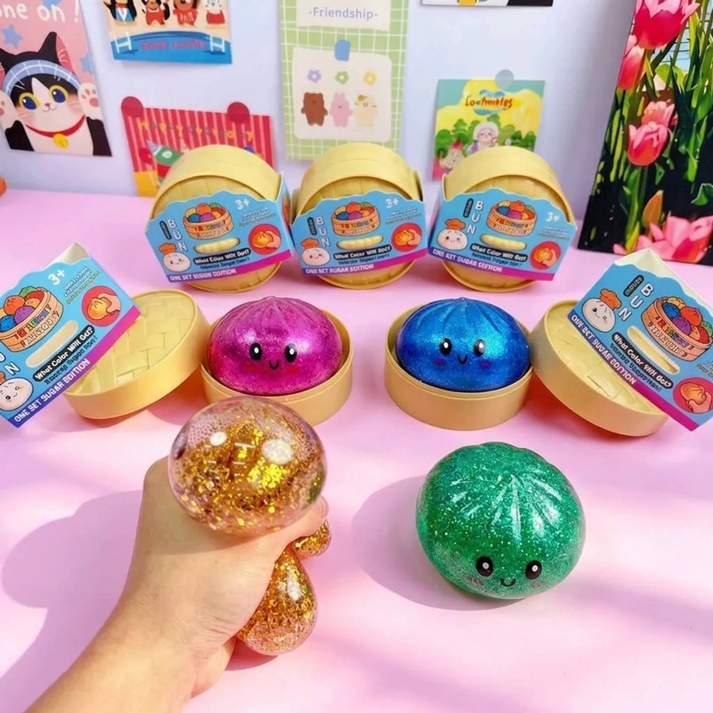 SQUISHY GRANDE ANTIESTRES SORPRESA PACK DE 6 - 6