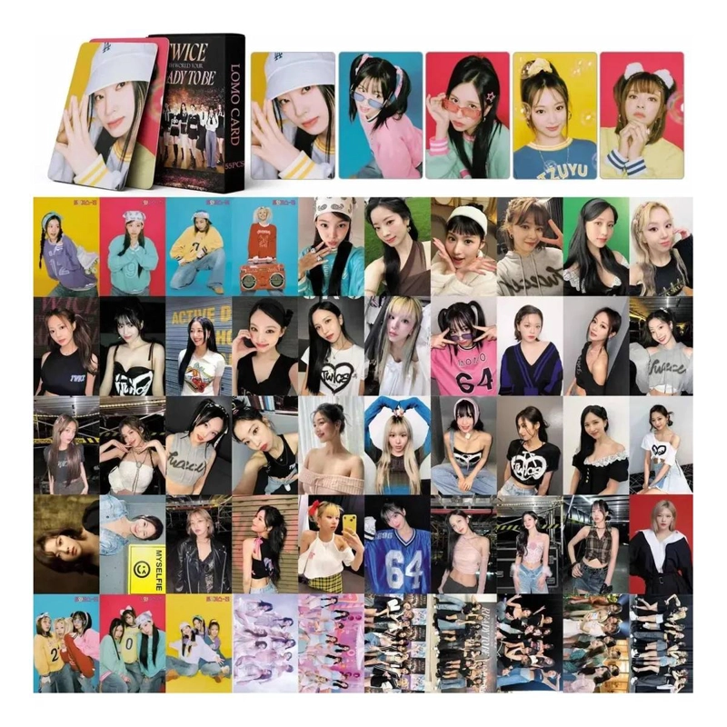 CARTAS TWICE READY TO BE FOTOS 55 PIEZAS - 2