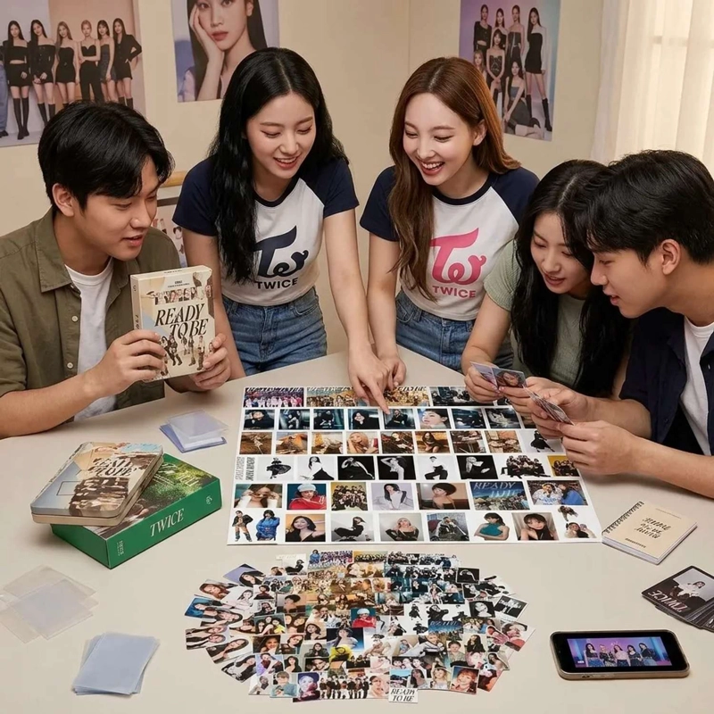 CARTAS TWICE READY TO BE FOTOS 55 PIEZAS - 5