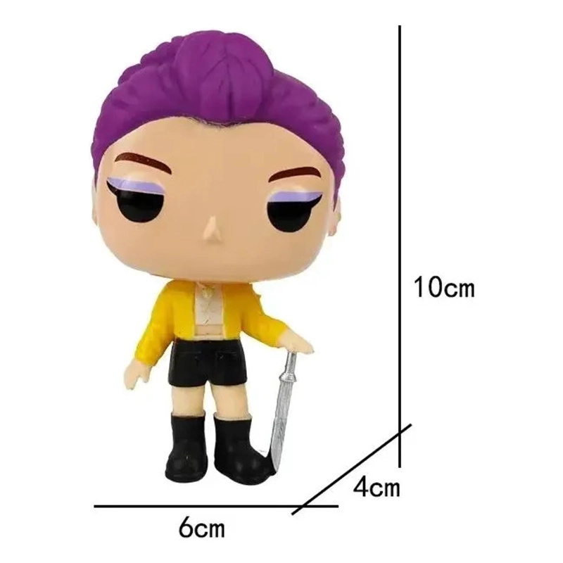 SET 10 FIGURAS LAS GUERRERAS K-POP DEMON HUNTRIX COLECCION - 3